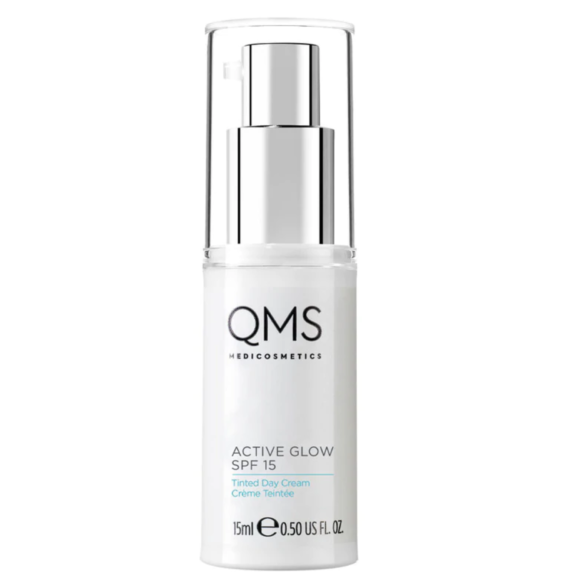 qms active glow spf 15 travel size